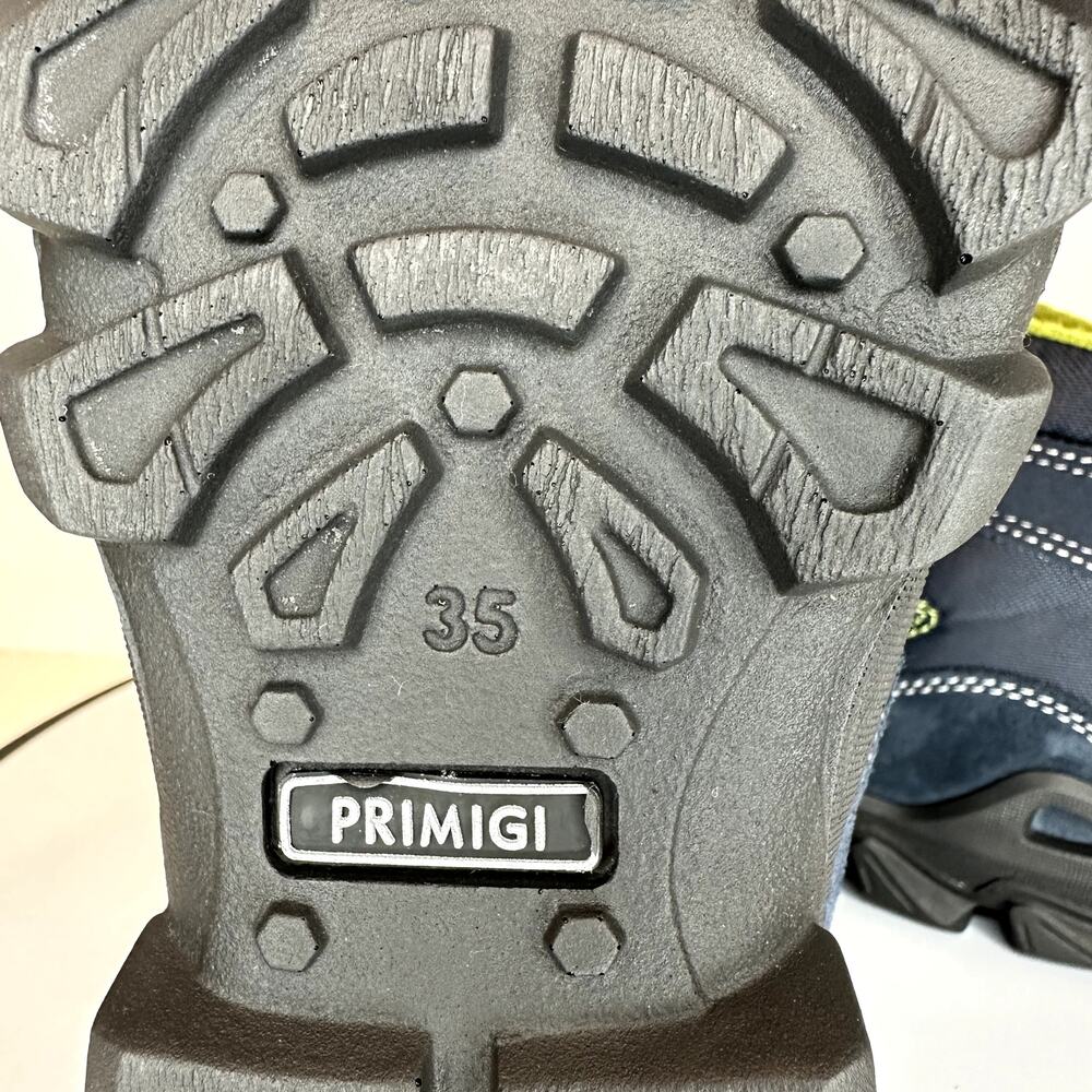 Primigi Boys Blue Winter Snow Boots Waterproof Hiking Size 3.5 NEW - Picture 11 of 16